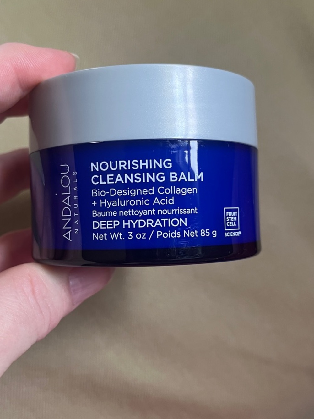 Andalou Naturals Nourishing Cleansing Balm - Deep Hydration - Picture 2 of 4
